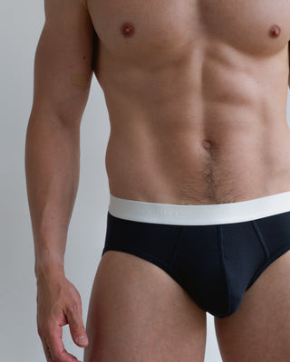 Navy Contrast Brief