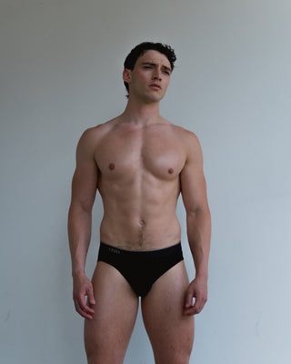Classic Logo Brief in Noir