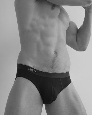 Classic Logo Brief in Noir