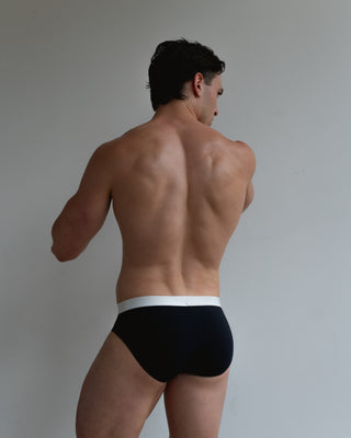 Navy Contrast Brief (New)